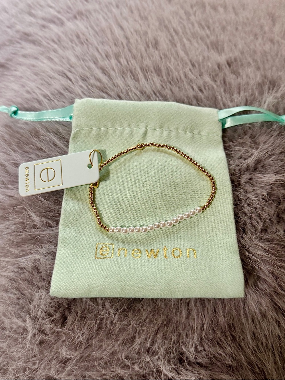 enewton Gold Bliss Pearl Bracelet New
